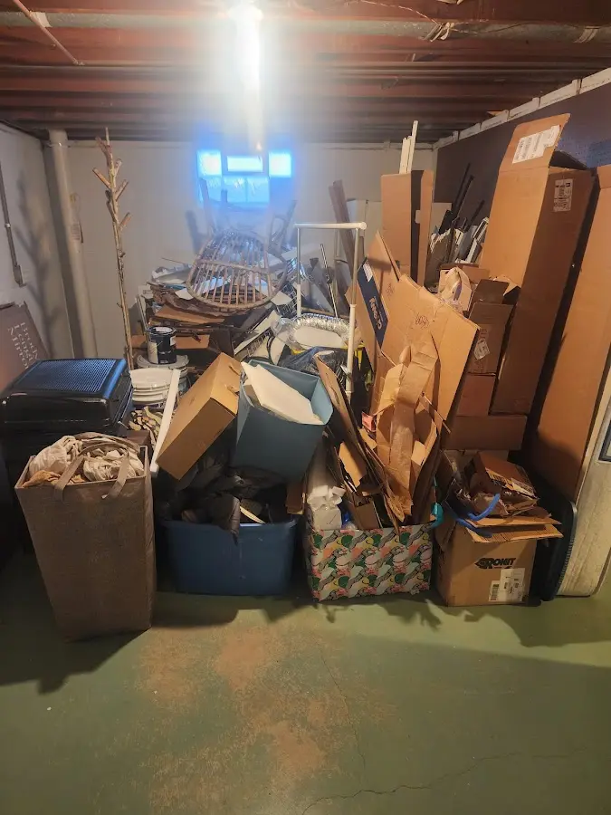 Roll-off dumpster container at job site for Construction Dumpster Rental in Avon Park